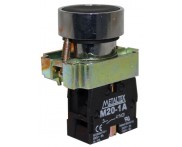 Botão de Comando Met. 22mm 1NA PT M20BFRB1A Metaltex